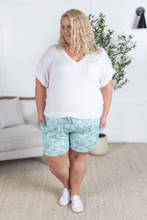 IN STOCK Jamie Shorts - Vintage Mint Floral