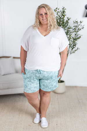 IN STOCK Jamie Shorts - Vintage Mint Floral