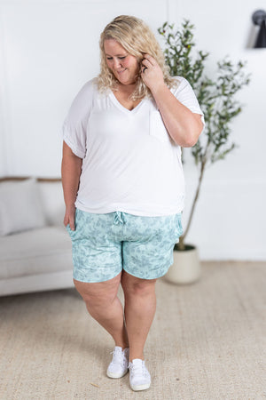 IN STOCK Jamie Shorts - Vintage Mint Floral