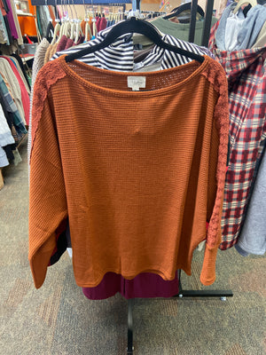 143 Story Dolman in Rust