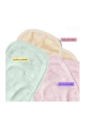 CALA 3pc Makeup Cleansing Facial Towels