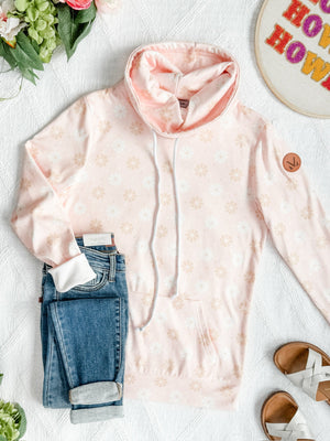 IN STOCK Soft Funnel Neck - Retro Floral