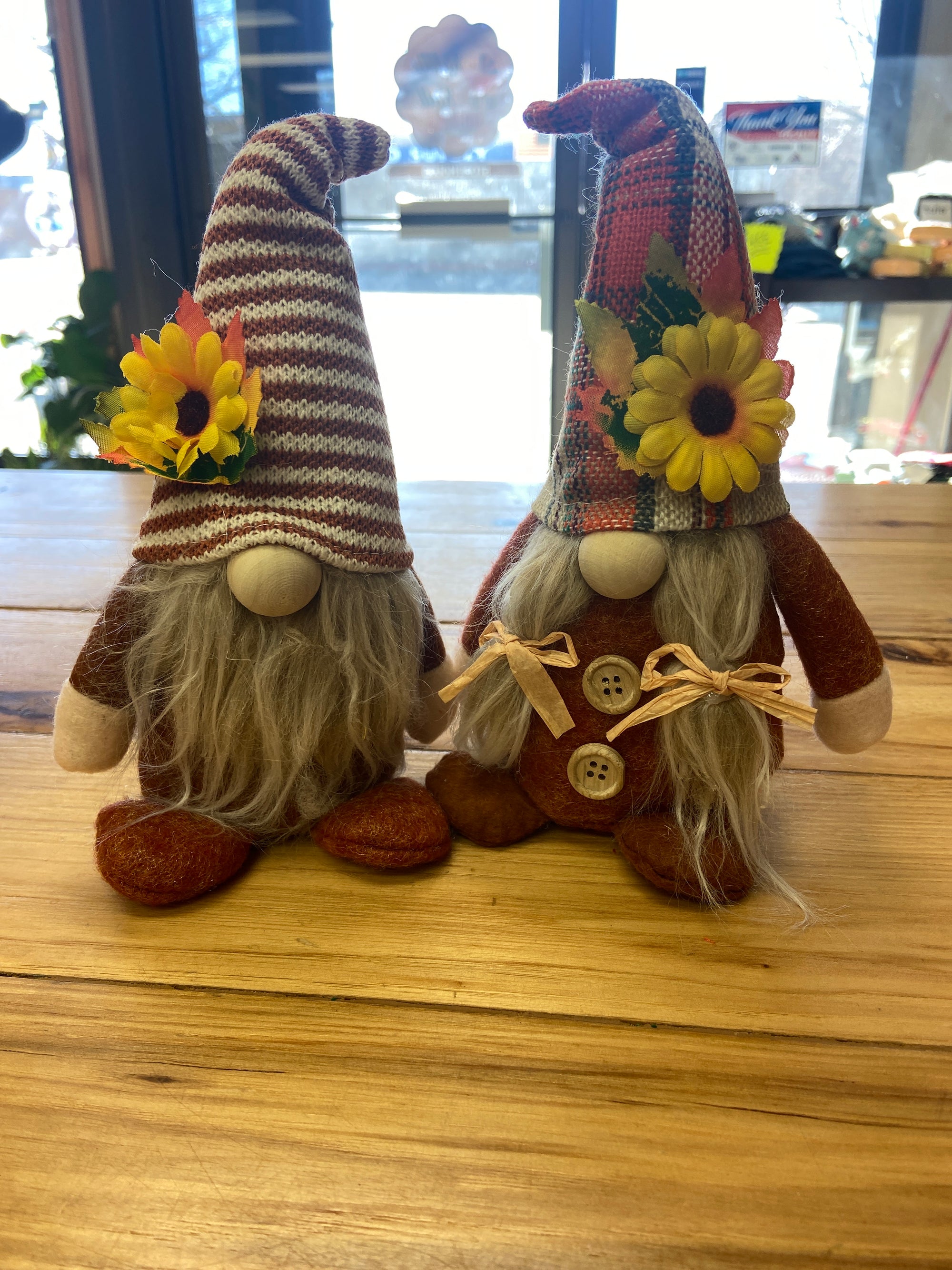 Small Sunflower gnome set