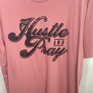 Hustle and Pray Graphic Tee