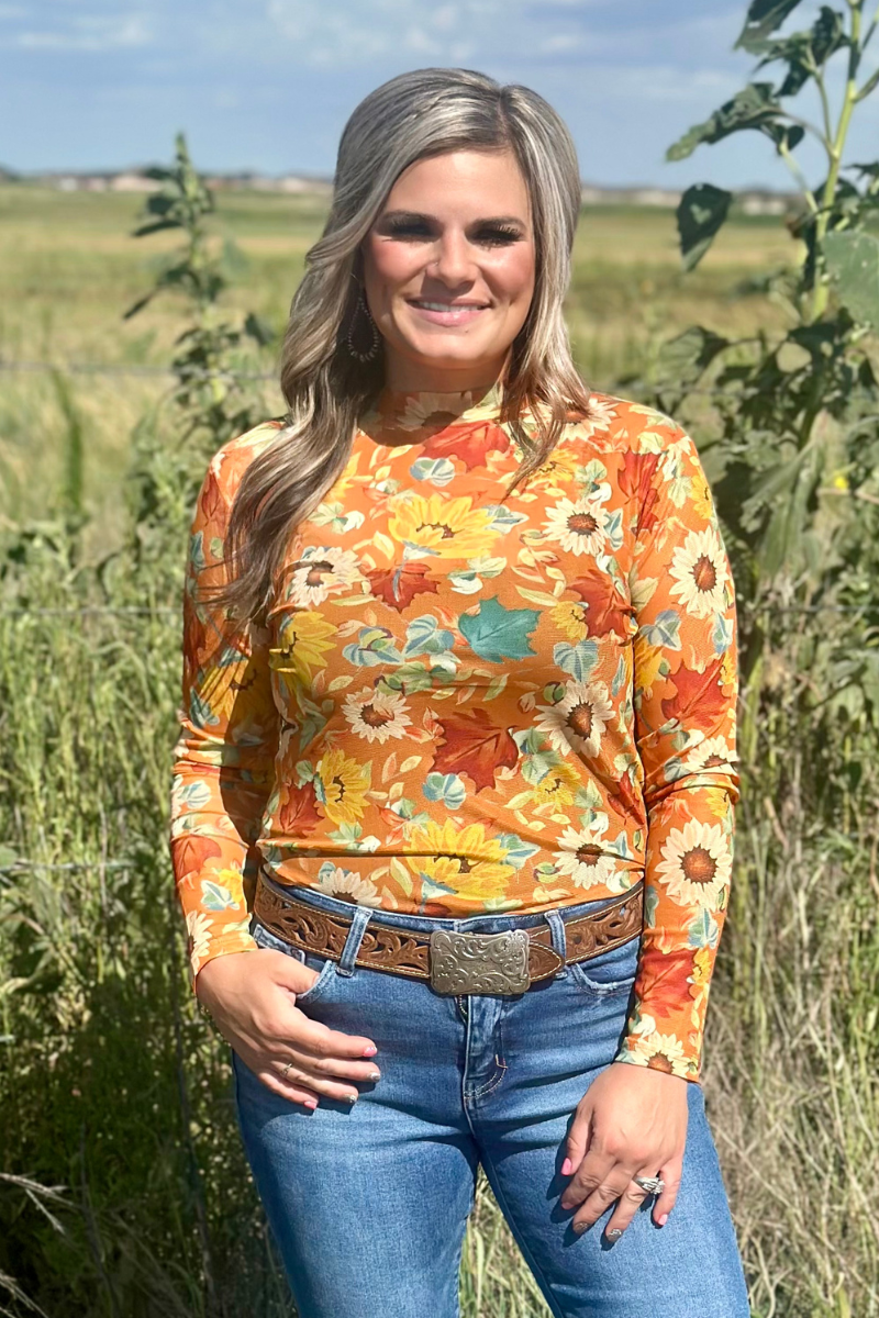 Blissfully Blessed Mesh Top