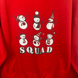 Snowman Squad Graphic sweatshirt