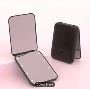 LED Light Compact Mirrors