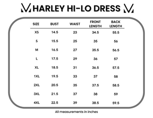 IN STOCK Harley High-Lo Dress - Navy and Teal Floral
