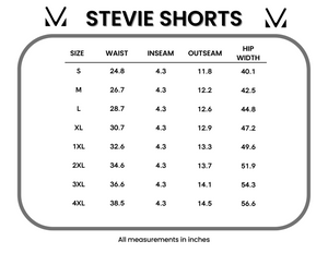 French Terry Stevie Shorts - Seabreeze