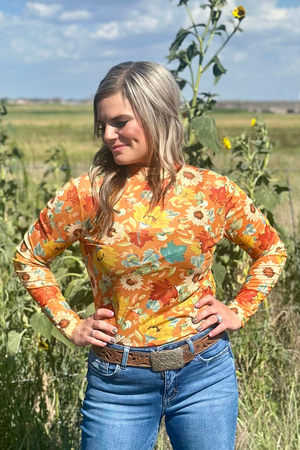 Blissfully Blessed Mesh Top