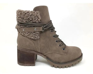 Very G Olivia Boots in Taupe