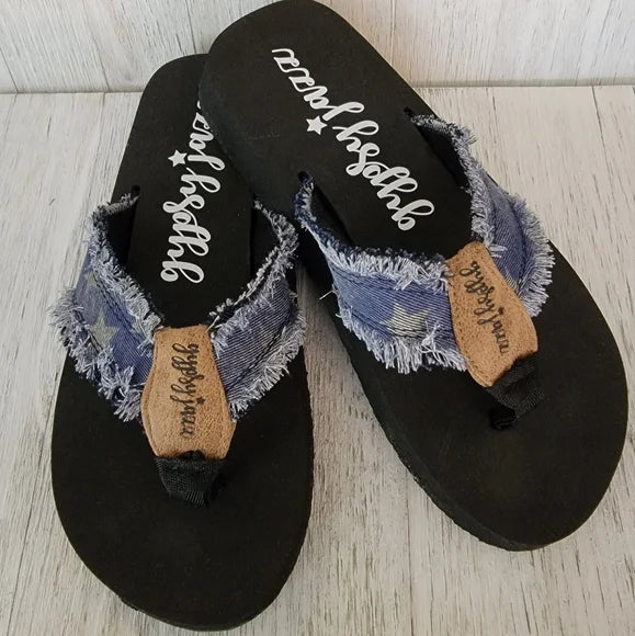 Gypsy Jazz - Encore Women's Flip Flops - America